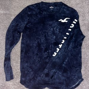 Hollister longsleeve tie-dye shirt